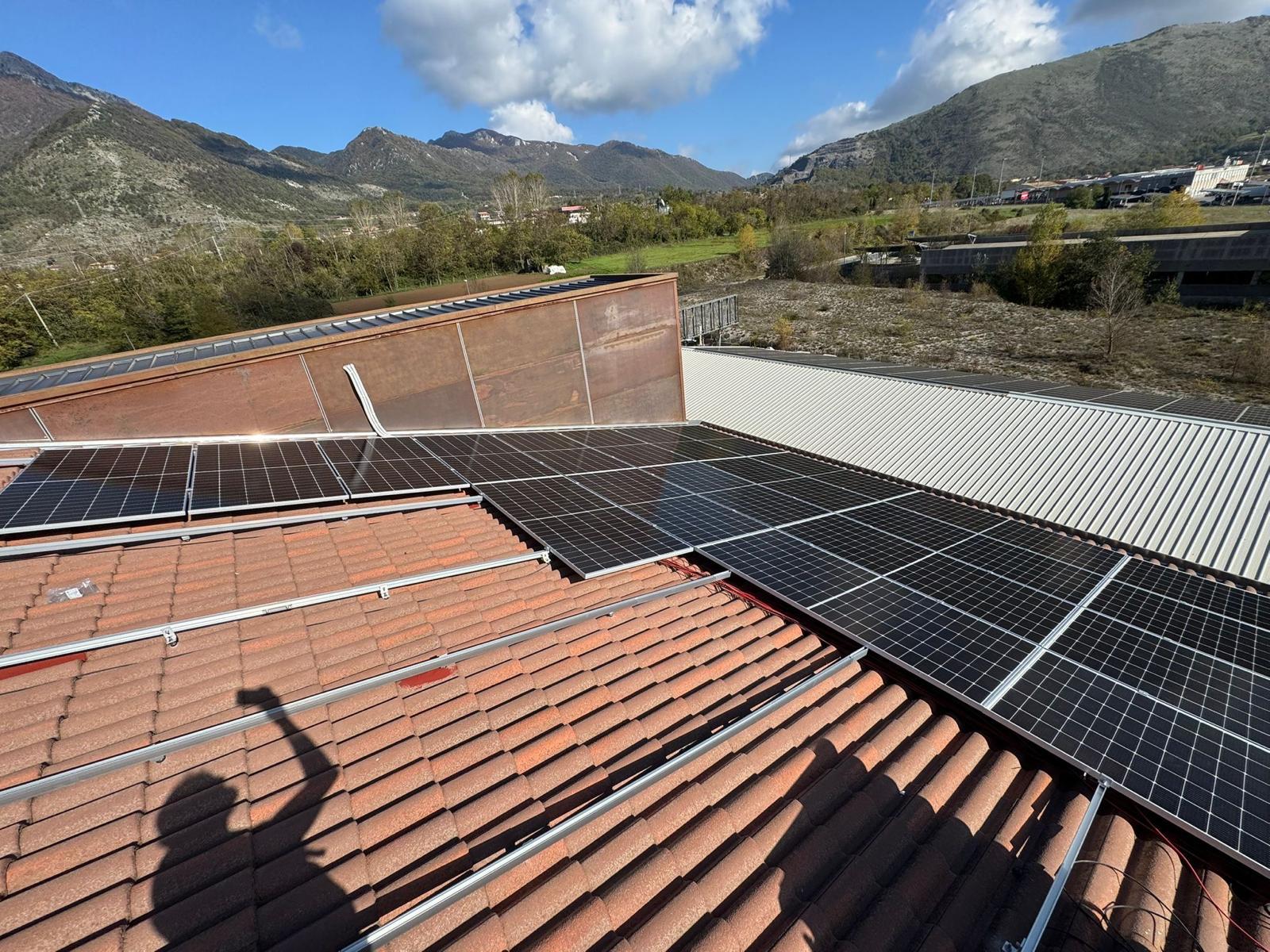 Geomedical: lavori in corso impianto fotovoltaico