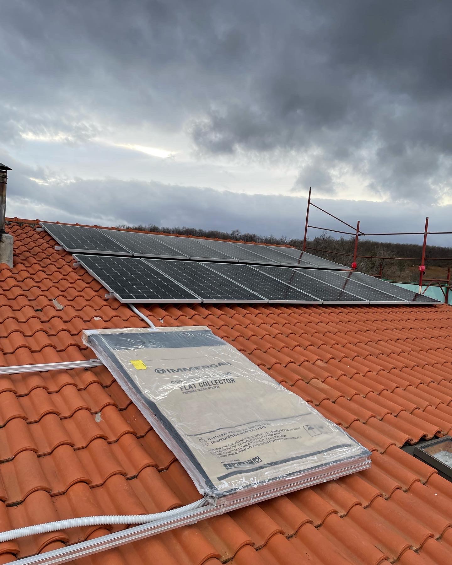 Appartamento privato: impianto fotovoltaico